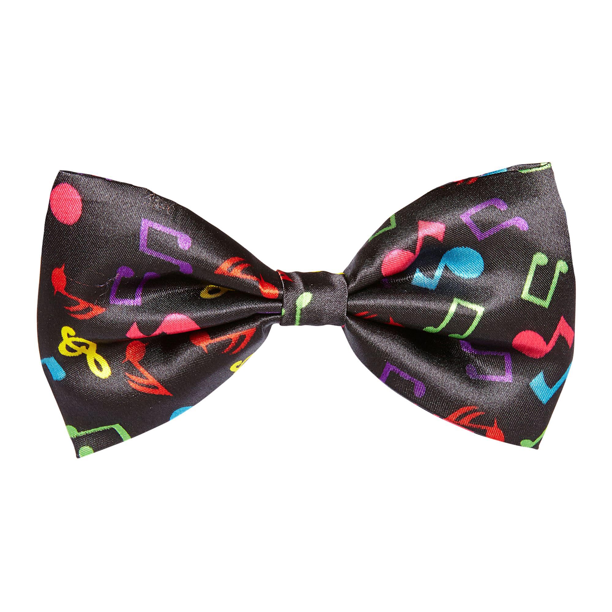 Widmann 05736 ? Bow Tie Black with Musical Note Multicoloured, in one Size, Multi-coloured
