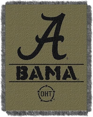 NORTHWEST NCAA - Manta jacquard tejida unisex para adultos