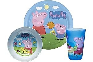 Peppa Pig Tableware Set for Carefree Kids' Dining