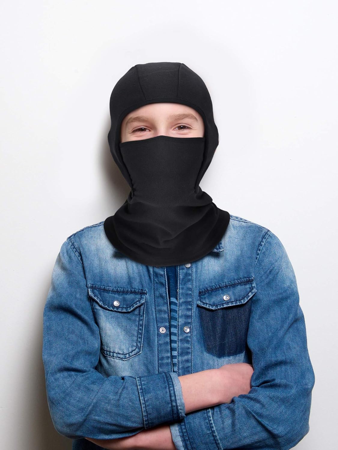 3 Pack Kids Balaclava Ski Mask Winter Face Mask for Boys Girls Windproof Warmer Adjustable Cold Weather Fleece Face Cover - Image 2