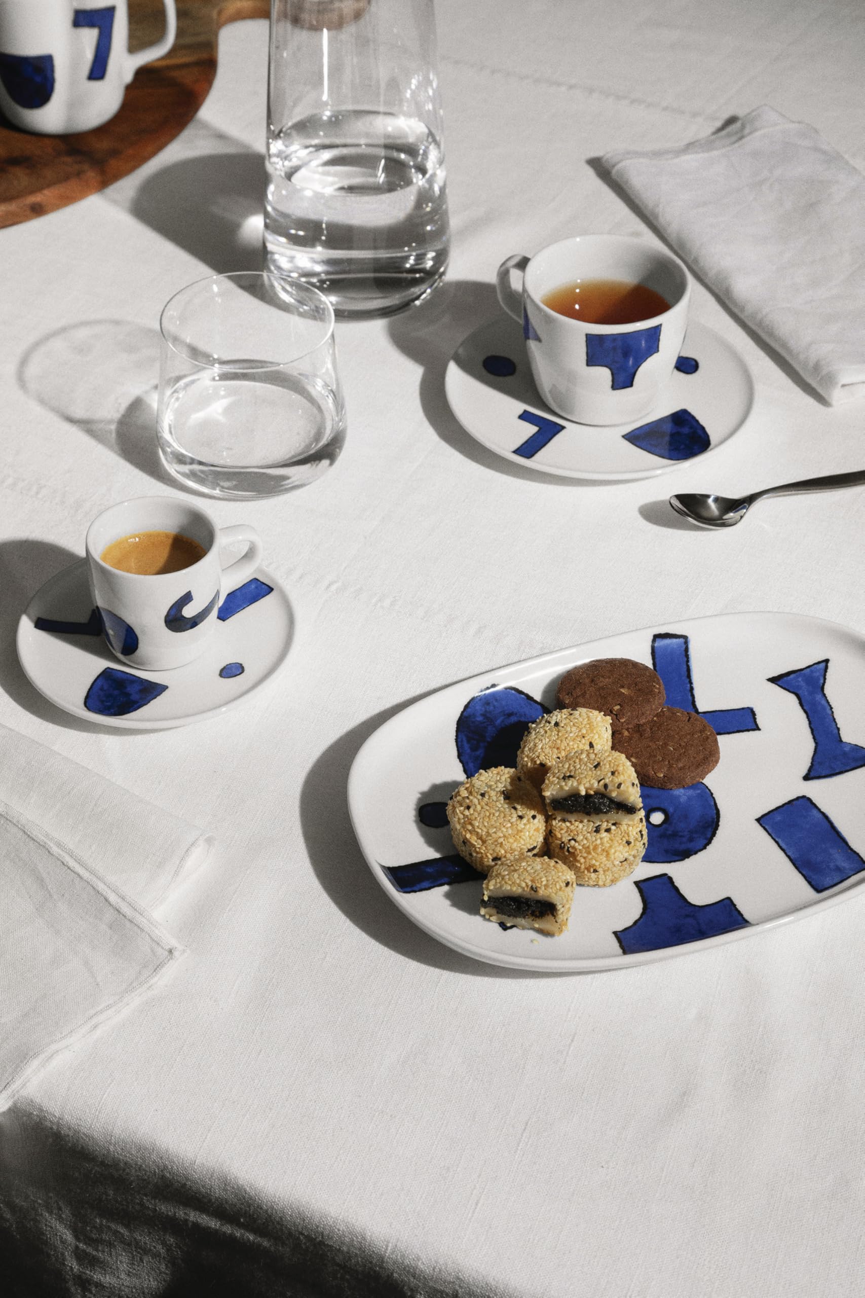 Alessi NF08/22 25 płyta do smażenia, owalna, porcelana
