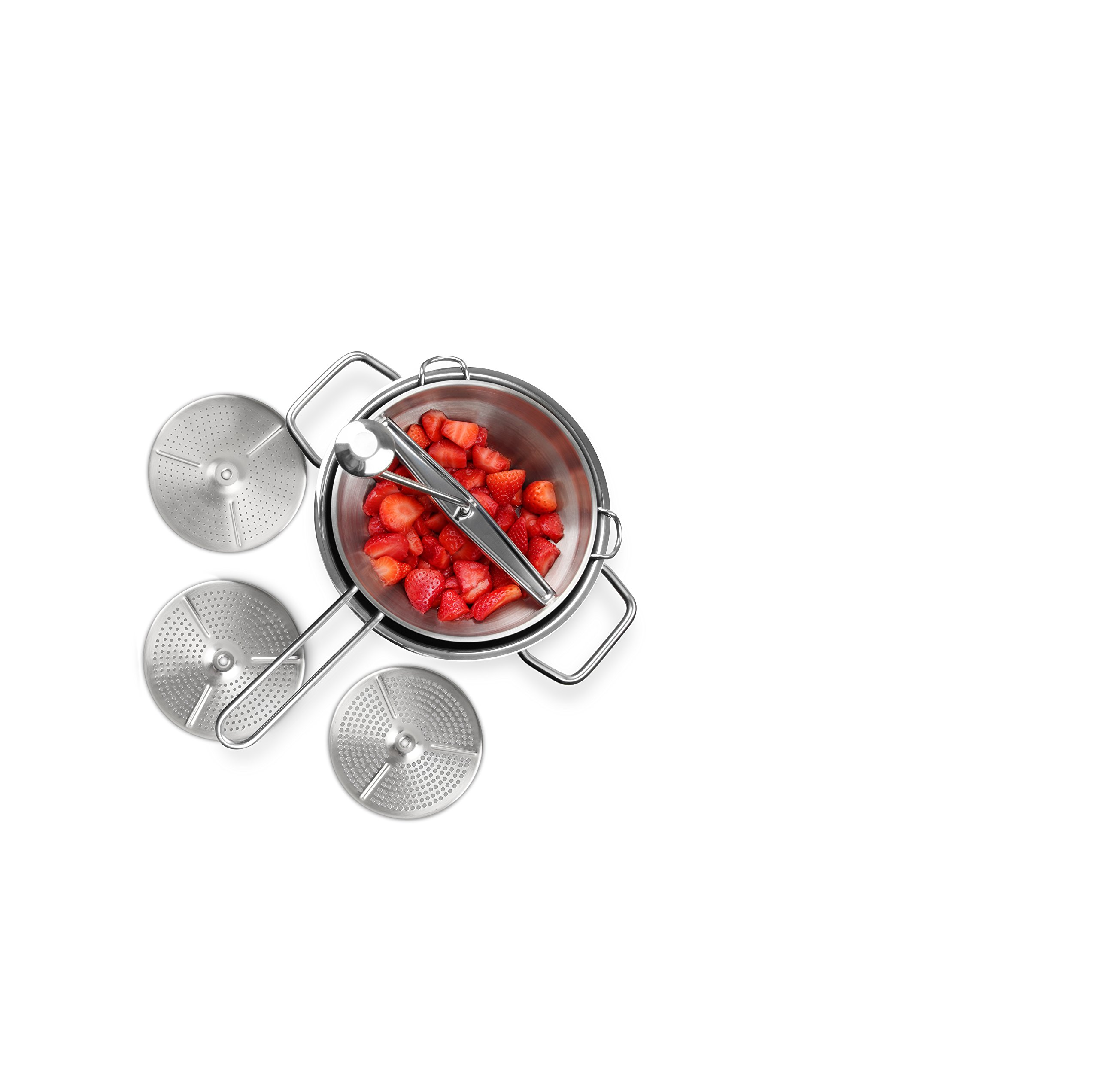 Dr. Oetker 3242 Masher, Plastic, silver, 32 x 19 x 8 cm