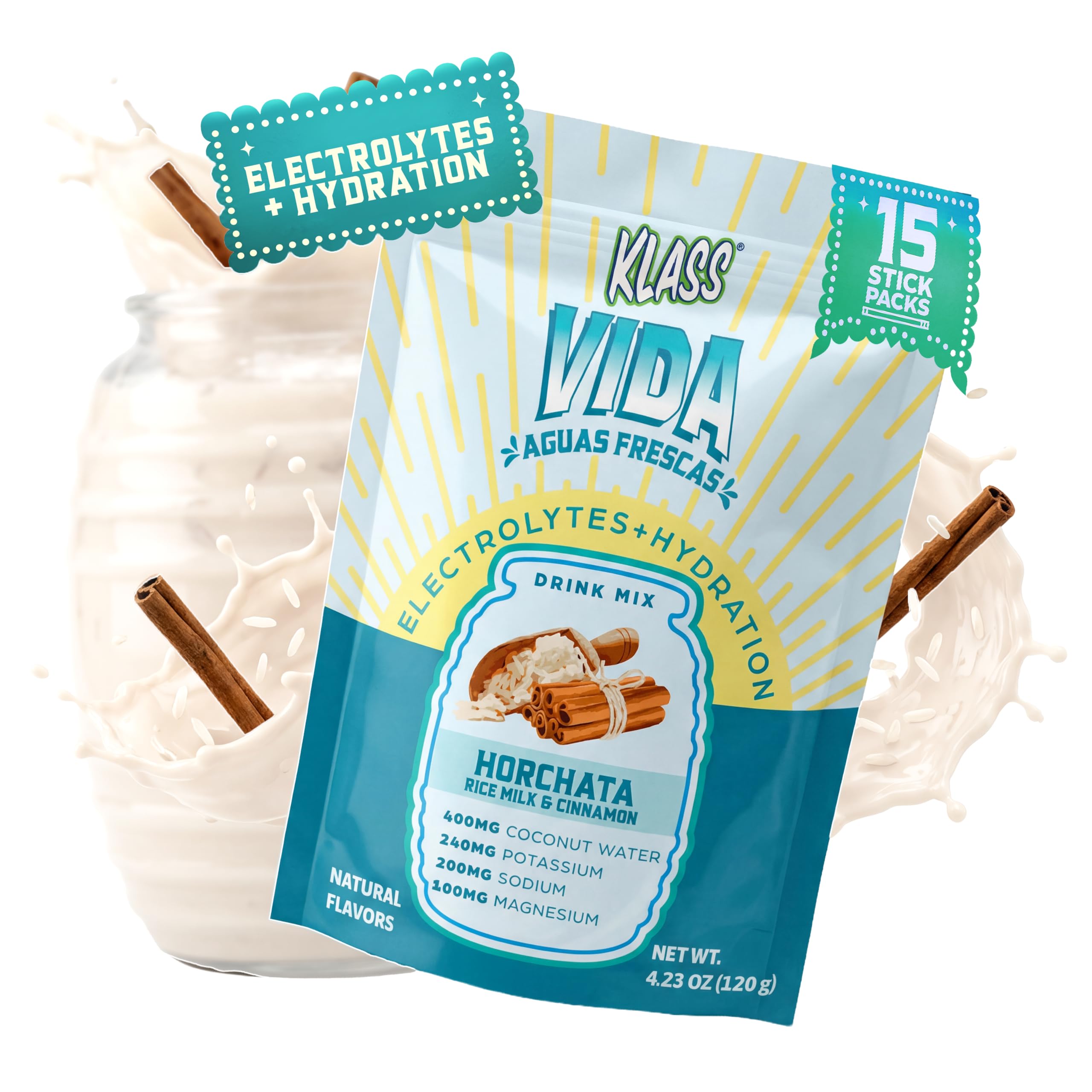 Klass Vida Daily Hydration Horchata