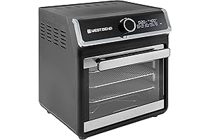 West Bend Air Fryer Oven with Digital Controls, Easy-View Door, and 16 Cooking Presets