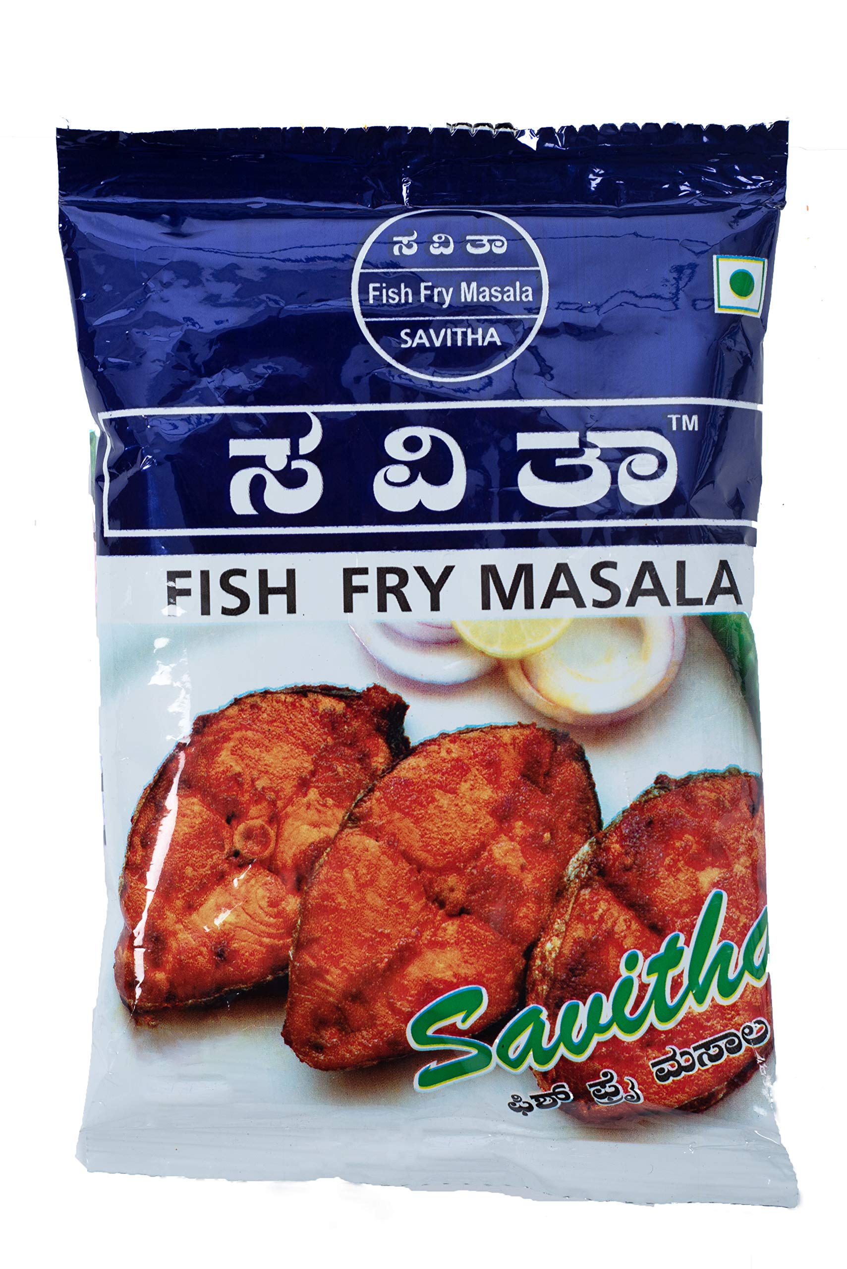 Savitha Fish Fry Masala 100g � Authentic Indian Spice Mix for Crispy & Flavorful Fish Fry | Premium Fresh & Aromatic Ingredients