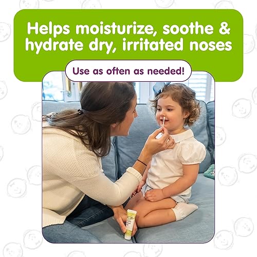 Miniatura 3 de Gel nasal salino Boogie, hecho con aloe y solución salina isotónica, calma e hidrata las narices secas o irritadas, sin perfume, paquete de 3