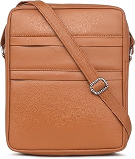 k london Real Leather Crossbody Messenger |Sling Bag Unisex | Pouch Bag For Men & Women | Mini Shoulder Bag(165_Parent)-picture-11