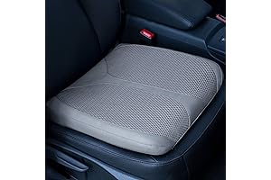 Reengineered Ergonomic Driving Booster with Enhanced Memory Foam Technology