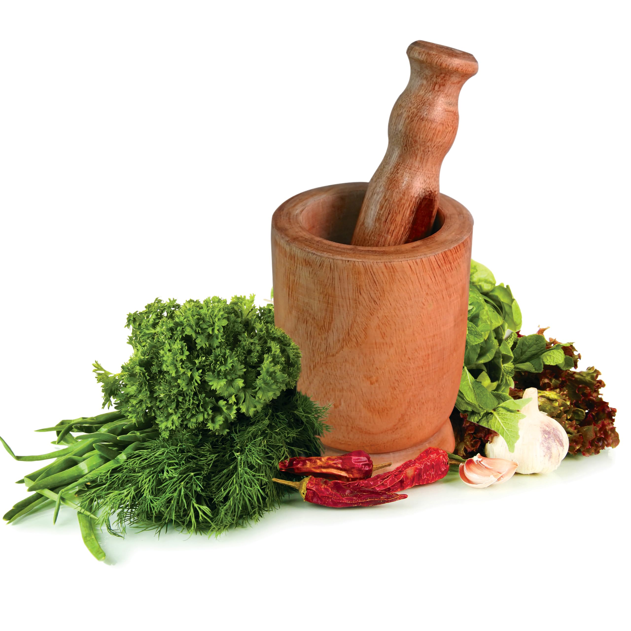 FlyBuy HUB Wooden Mortar Pestle set | Imam Dasta | Okhli Musal, Kharal | Khalbatta | Kitchen Smasher | Grinder for Spices & Herbs | Ginger Garlic Crusher, Masala Kutni (Pestle 5 / Mortar 7 inch) (B0CWV9SKCJ) Amazon Price History, Amazon Price Tracker