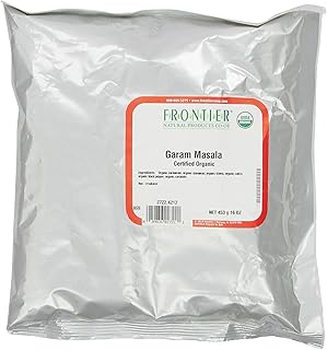 Frontier Co-op Organic Garam Masala, 1-pound Bulk Bag, Northern Indian S...