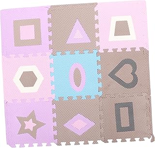 STAHAD 10 Peças Tapete De Brincar Para Bebês Tapete De Brincar Para Crianças Tapetes De Brincar Acolchoados Para O Chão Tapete De Brincar Entrelaçado Para Crianças Quebra-Cabeça De