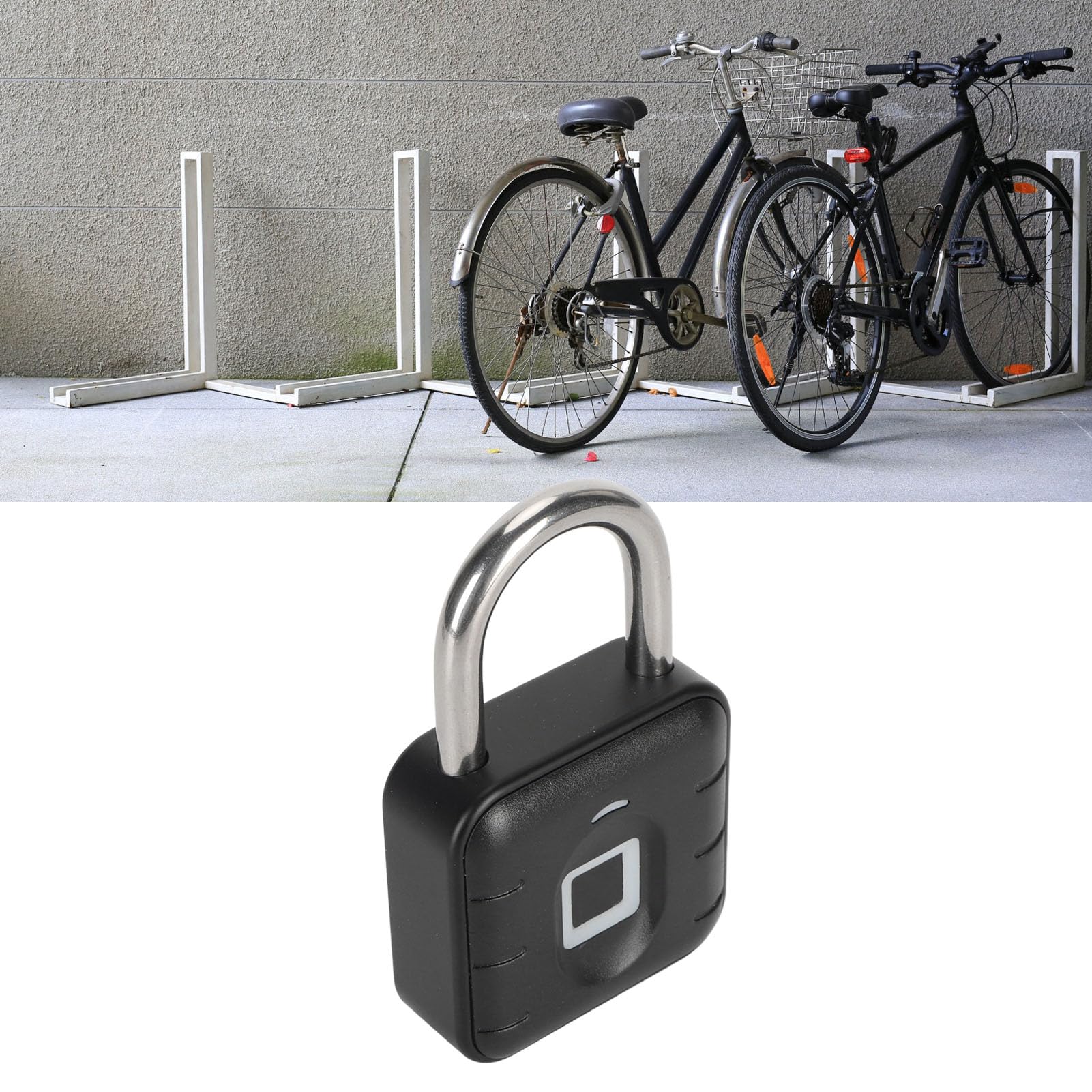 Cadenas à Empreintes Digitales, Cadenas Biométrique Intelligent sans clé, IP67, pour Casier de Salle de Sport, Casier D'école, Bagages, Sac à Dos, Valise, Vélo