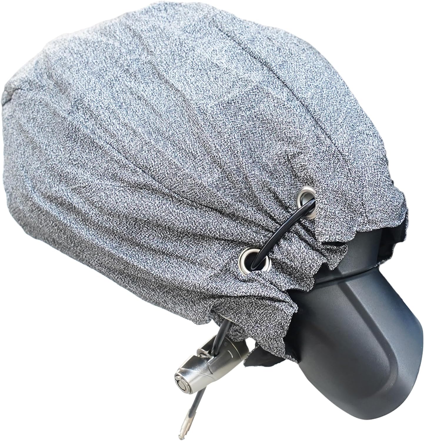 Anti-Theft Car Mirror Covers, UHMWPE-HPPE Level 5 & 304 Stainless Steel Mesh Protectors, Secure Bullet Lock & Steel Cable, Side Mirror Protection for Cars SUVs & Pickup Trucks