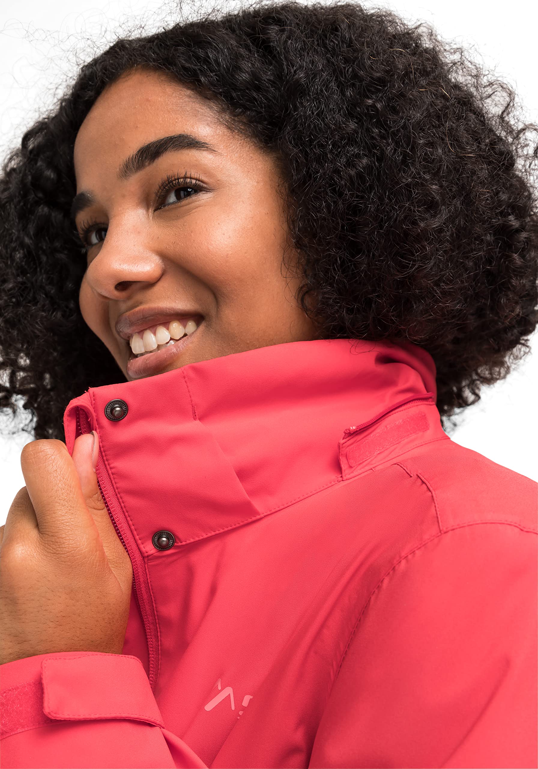Maier Sports Metor Rec W, Damen Outdoorjacke, Wasserdichte Wanderjacke mit sportlichem Schnitt, PFC-frei, Silverplus Netzfutter & mTEX Wetterschutz