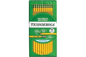 96 Ticonderoga Pencils #2 Suited for School Work