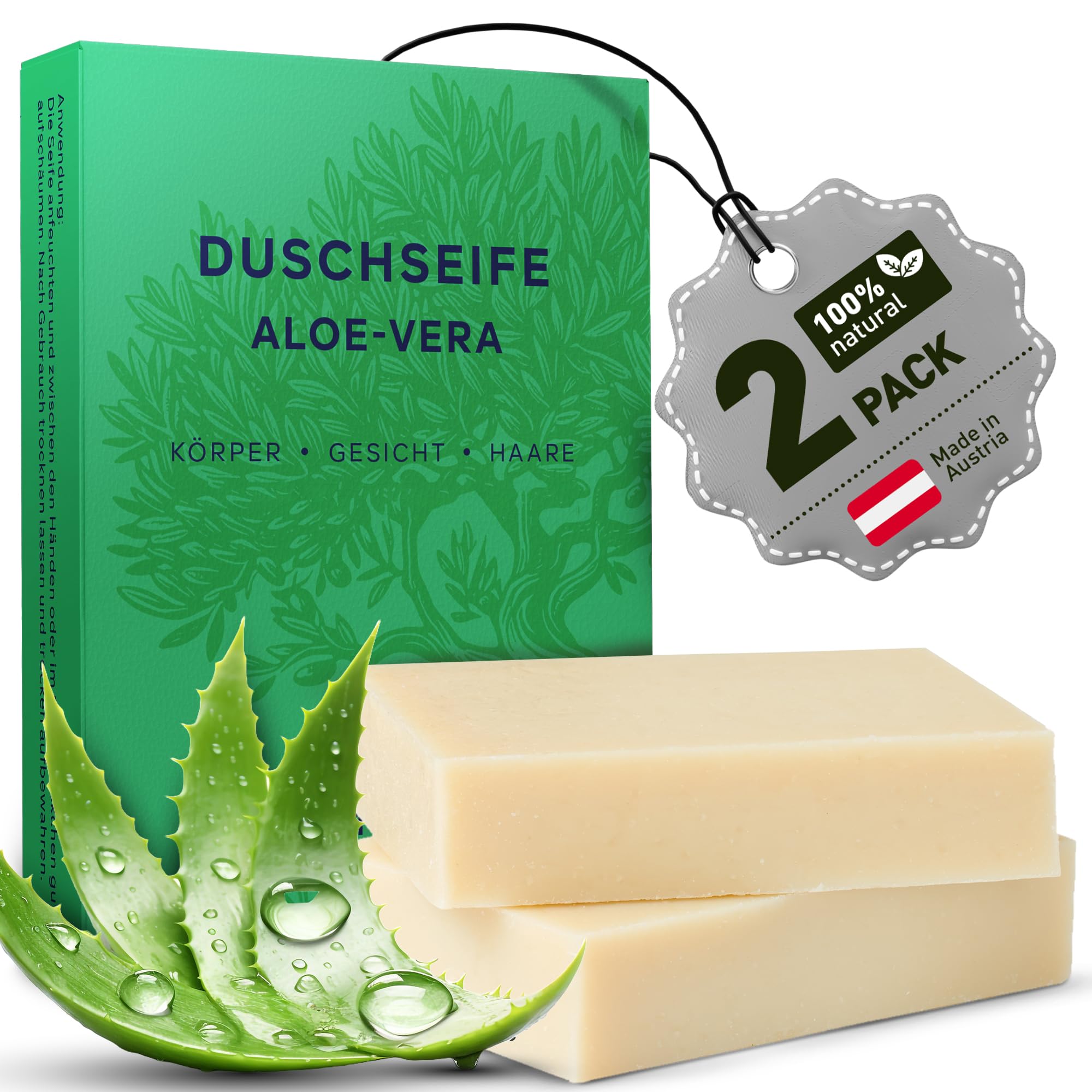 larum sports Natural Soap Bar ALOE VERA, Body Soap Bar for Women, Hair Face and Skin, Organic Soap