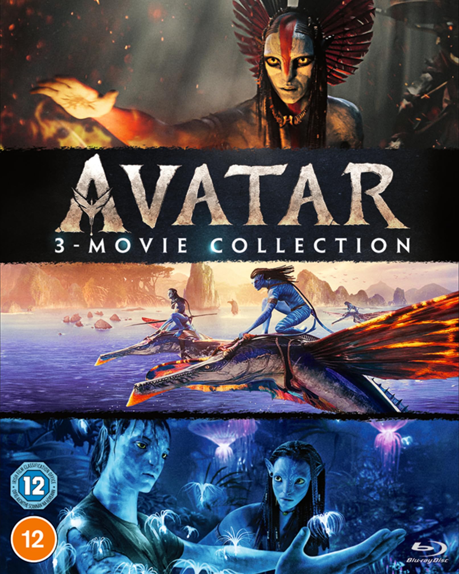 Avatar 3 Movie Collection Blu-ray [Region Free]
