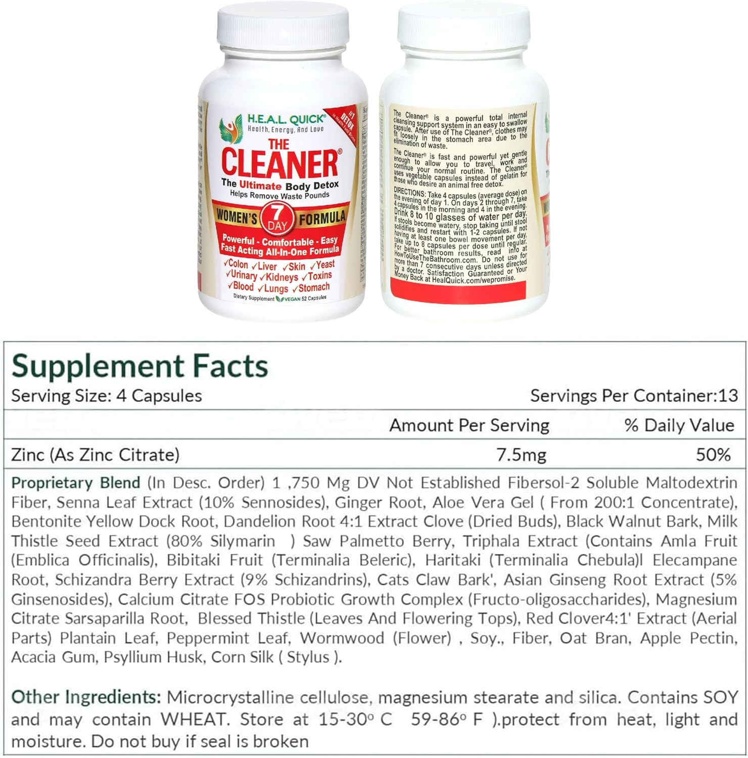 Century Systems The Cleaner Detox, Powerful 7-Day Complete I...