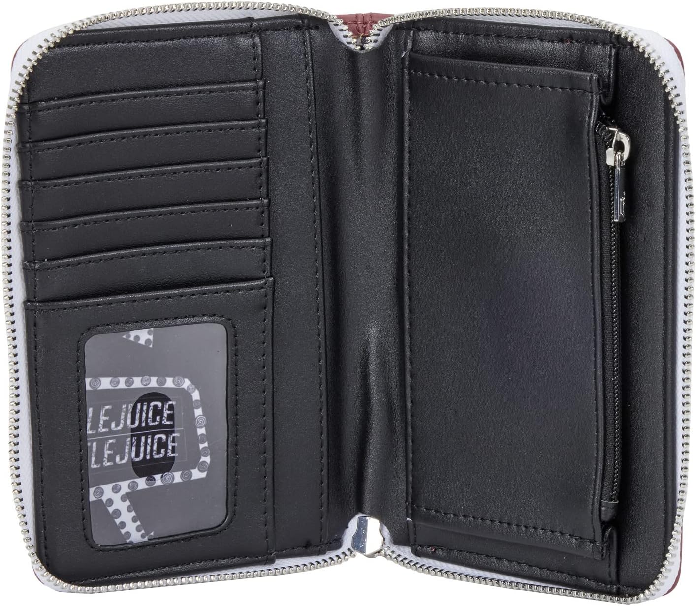 Loungefly Beetlejuice Handbook for the Recently Deceased Faux Leather Wallet - Image 4