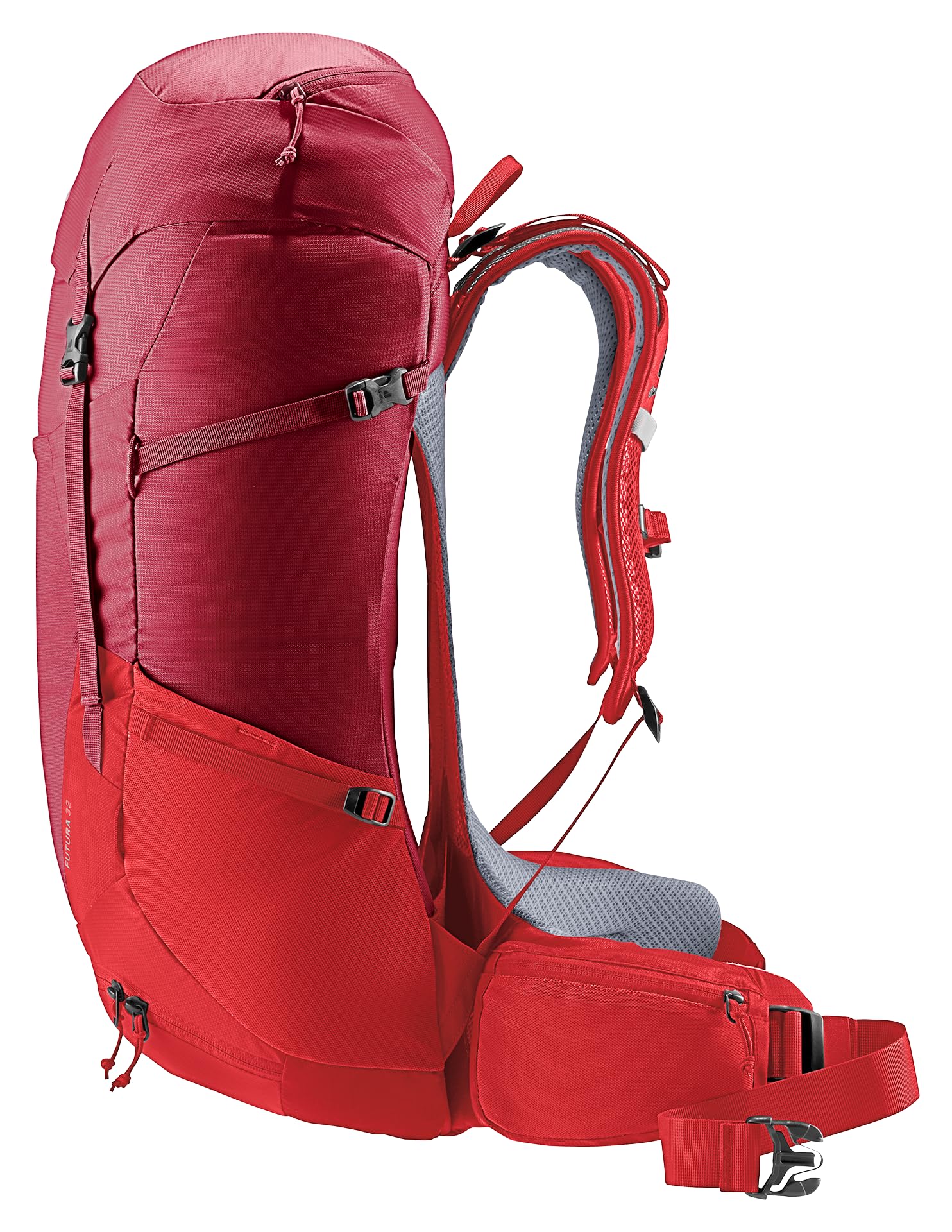 deuter Plecak turystyczny Futura 32, Masala-wiśnia, 32 L, Minimalistyczny