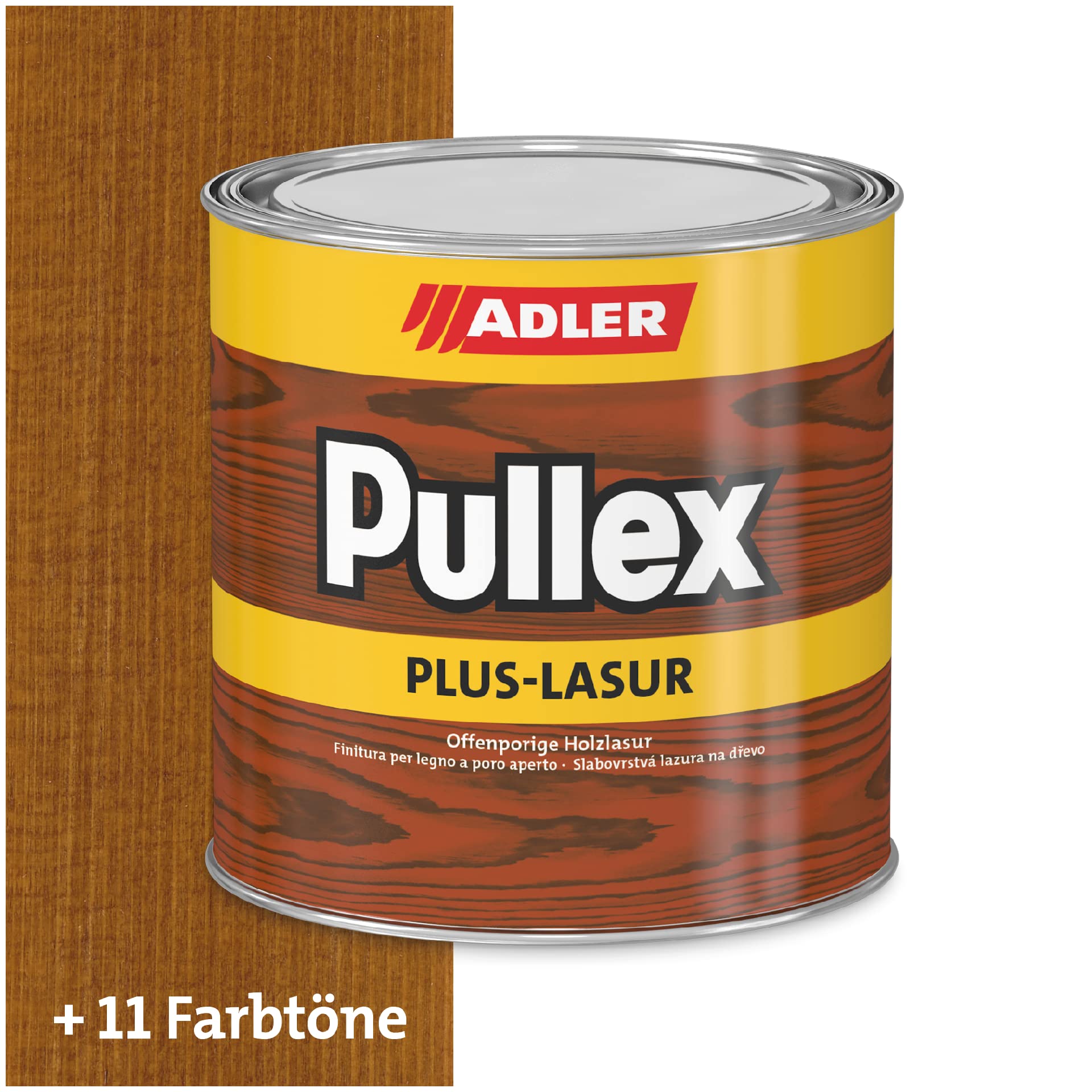 Pullex Plus-Lasur 5l Nuss Holzlasur Dauerschutzlasur Wetterschutzlasur
