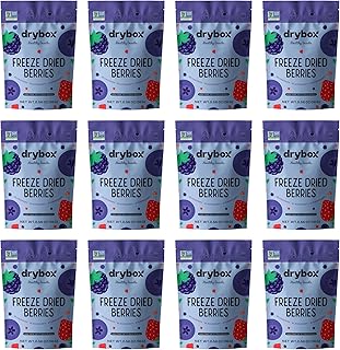 Drybox Freeze Dried Mixed Berries | 100% Natural Fruit | Freeze Dried Be...