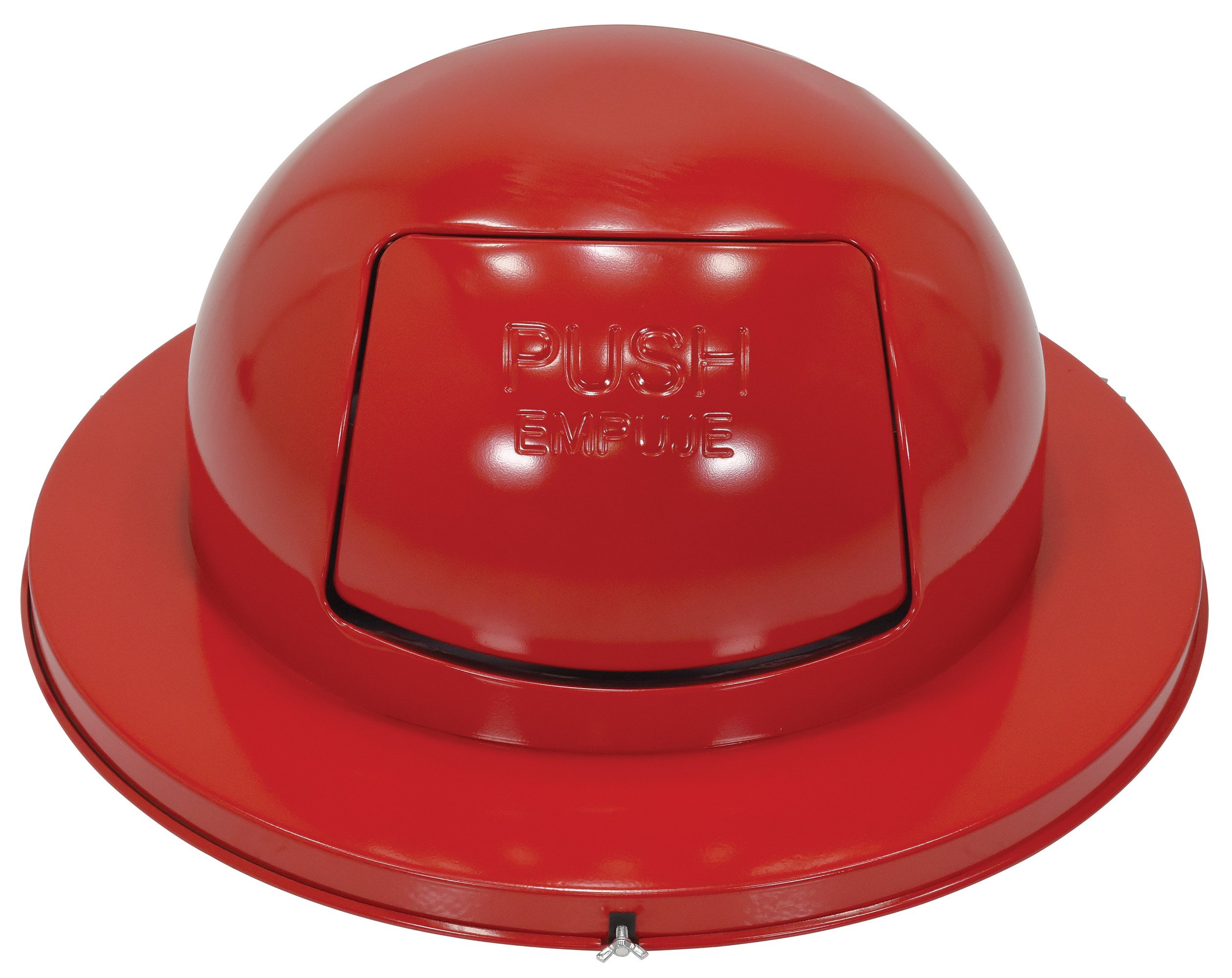 55-Gallon Drum w/Separate Lids - Kit (Plastic) -- With Wood Fire Lids & Steel Top pkg(12)