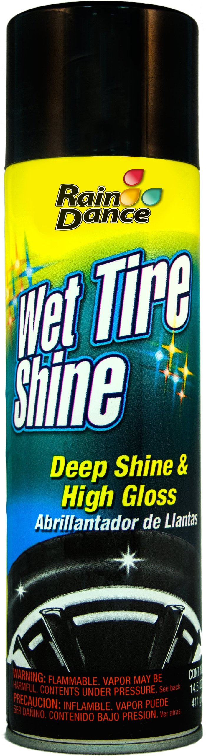 Niteo Rain Dance 2233 Wet Tire Shine/Dressing Spray, 14.5 fl oz, Case of 6