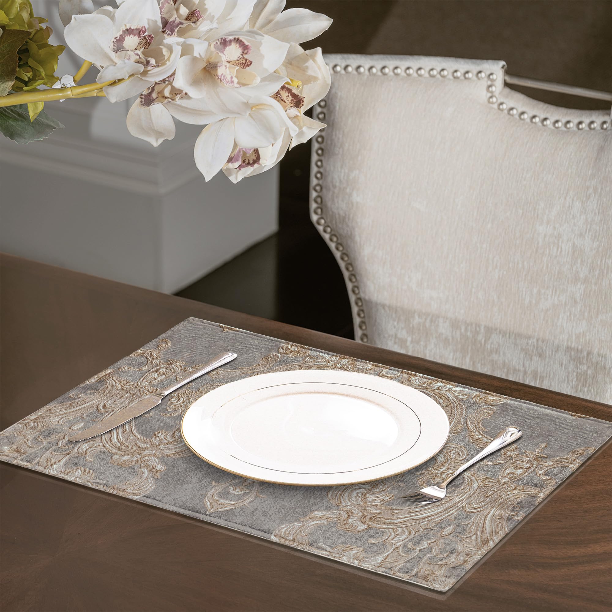 Amazon.com: Loom and Mill Luxury Placemats Set of 6 for Dining