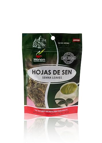 Miniatura 4 de Hanan Peruvian Secrets Hojas de Sen - Té de hierbas  Hojas de sena 100% naturales  1.06 oz  30 g  Ayuda naturalmente a aliviar suavemente el