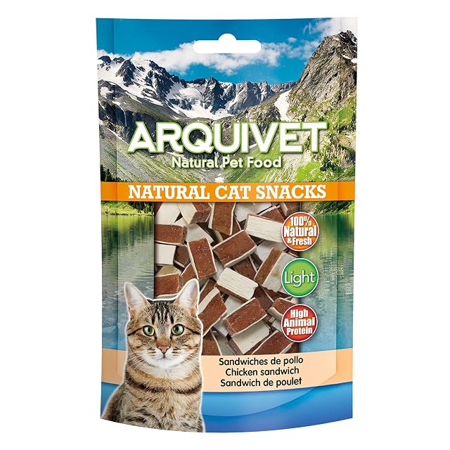 Arquivet Sandwiches de Pollo - 50 gr, 24 Unidades