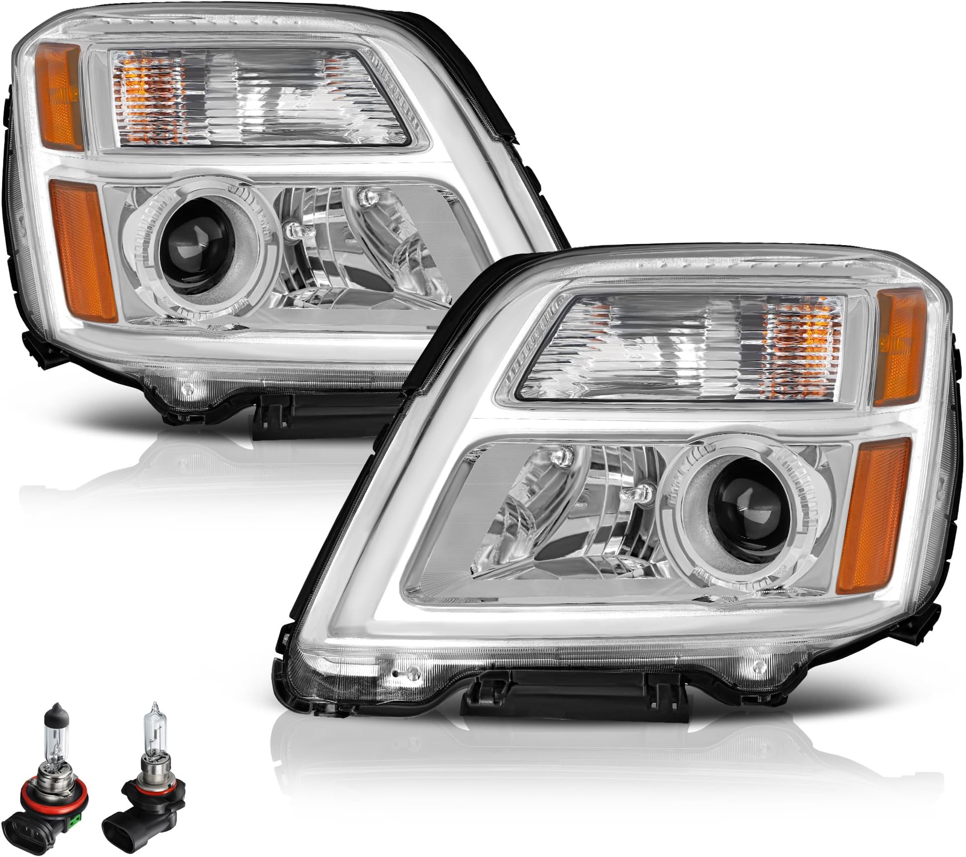 telpo Headlights Assembly Fit For 20102015 GMC Terrain 10