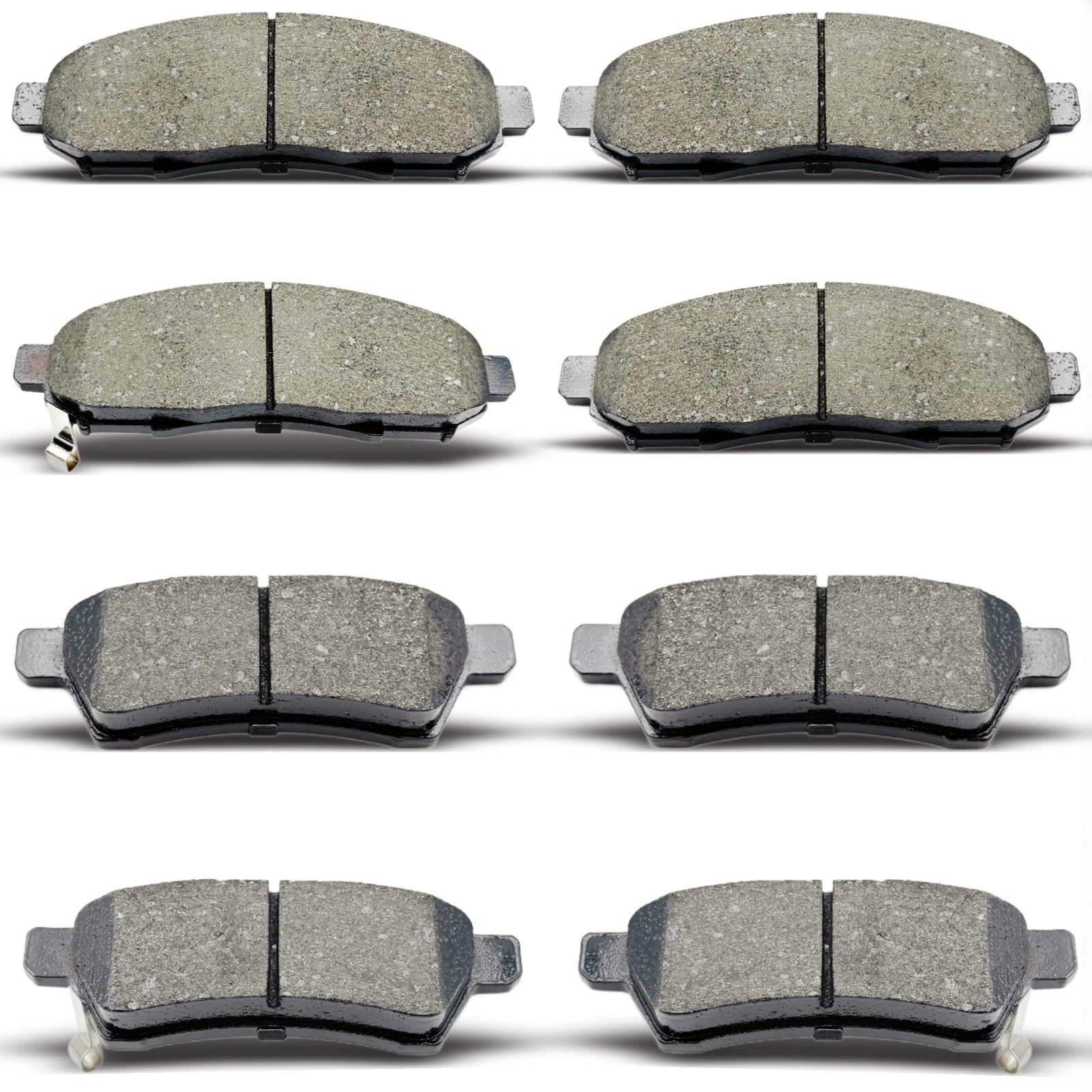 DYZJKWJW D1094/D1100 Ceramic Brake Pads (8 pcs)