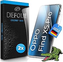 Crocfol Protective Film from the Test Winner [Pack of 2] Compatible with OPPO Find X5 Pro - Self-Healing Premium 5D Long-Term Premium Protective Film (Case-Friendly)
