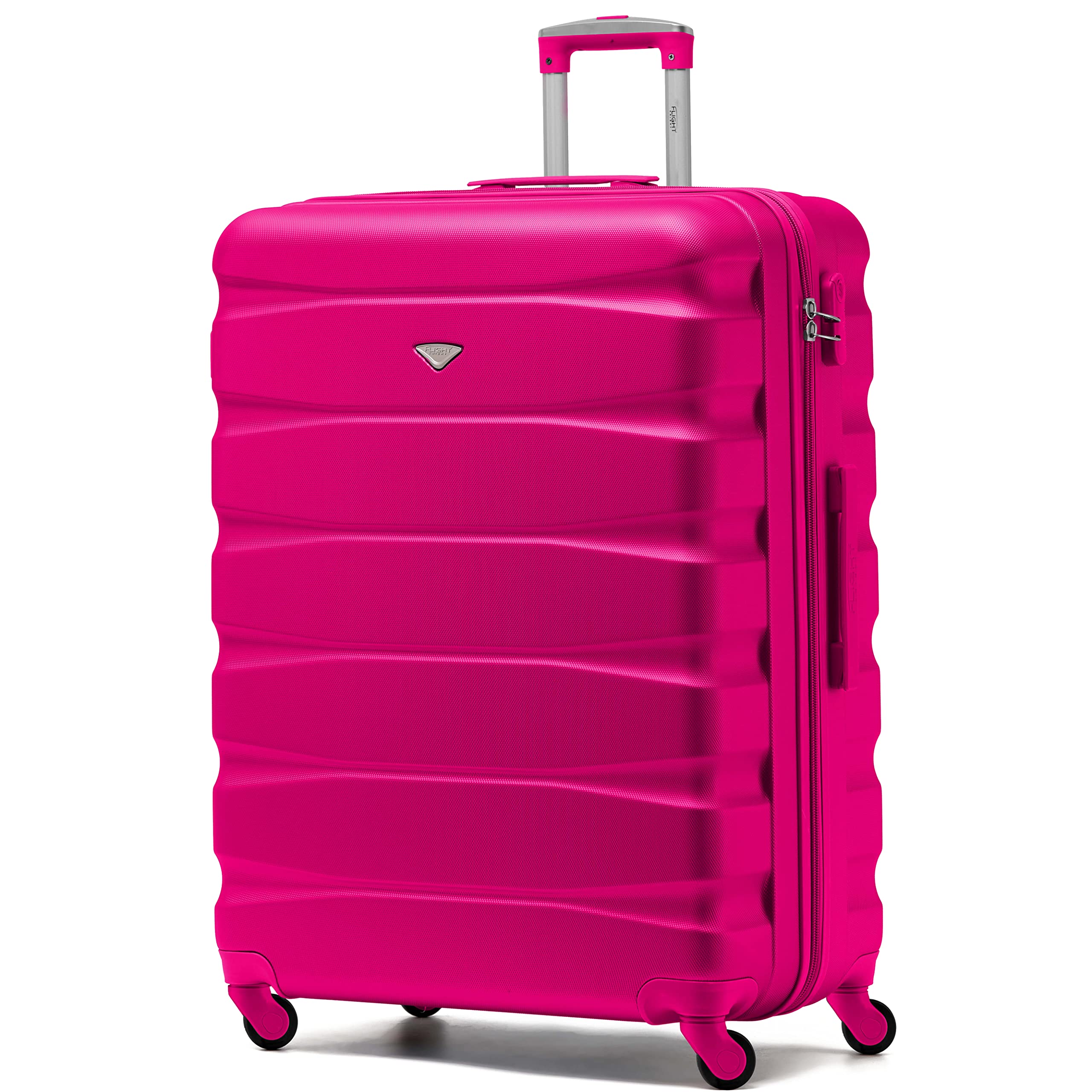 Flight Knight Lightweight 4 Wheel ABS Hard Case Medium Suitcase Approved for Over 100 Airlines Including easyJet, British Airways, Ryanair, Jet2, Emirates & Many More - Check-in Medium Size 25" — view 246
