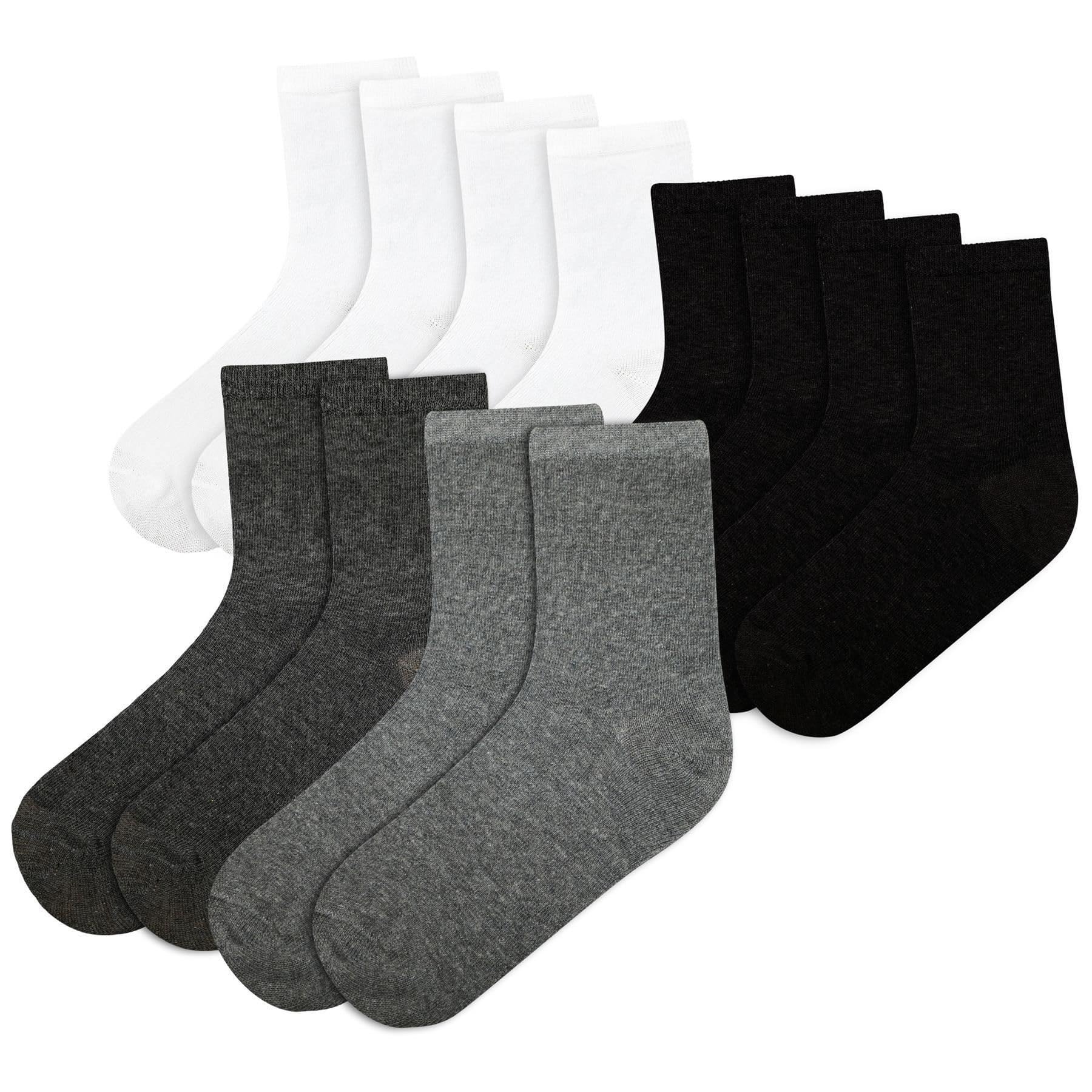 A2Z 4 Kids Boys Girls Children Kids Back to School Cotton Rich Plain Ankle School Socks Pack Of 6 Age 2-3 Years UK Shoe Size (6-8.5), 3-6 Years (9-12), 6-9 Years (12.5-3.5), 10-14 Years — view 7