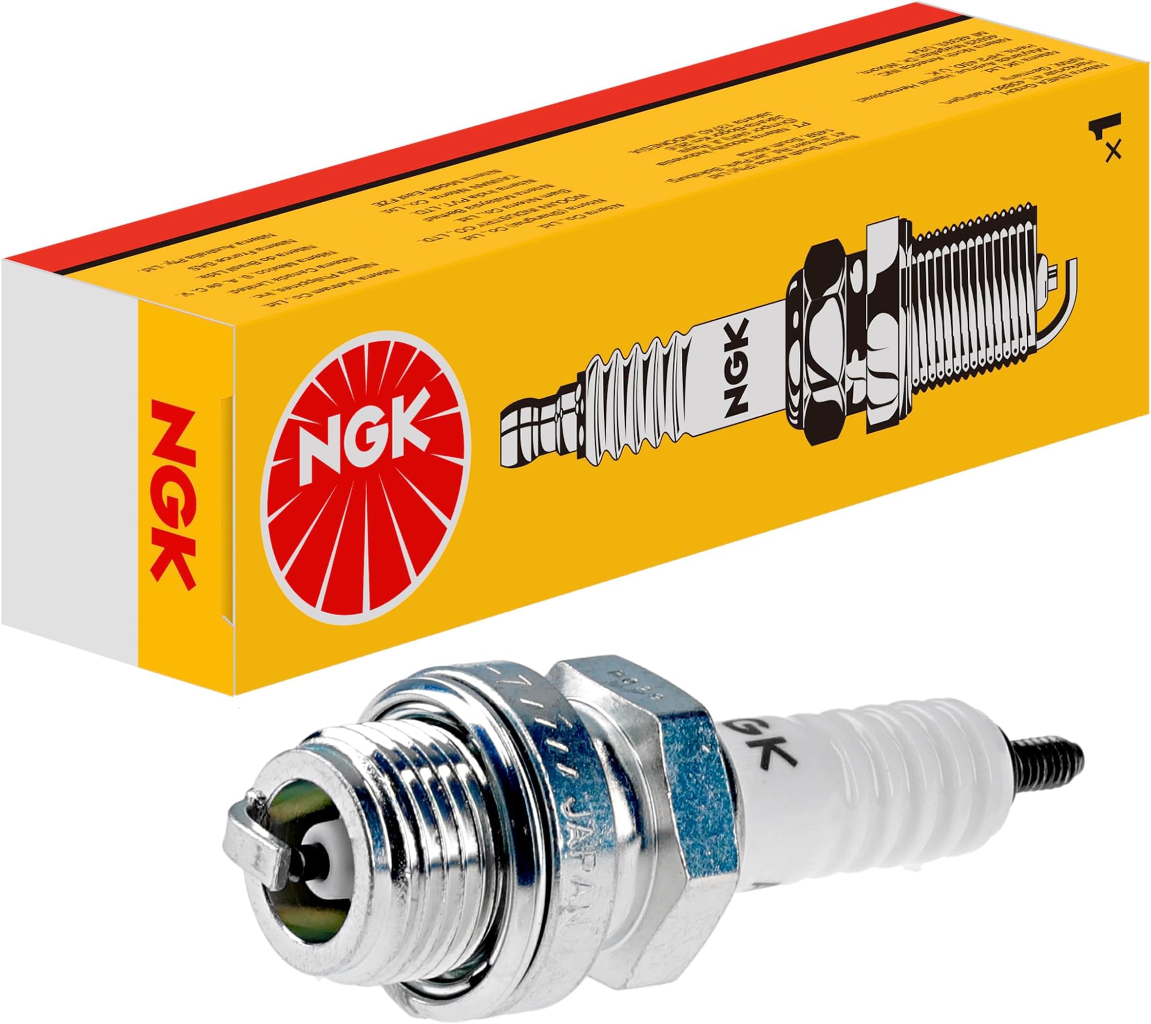 NGK - BOUGIE ALLUMAGE BOITE - AB-6, Inconnu (Lot de 6)