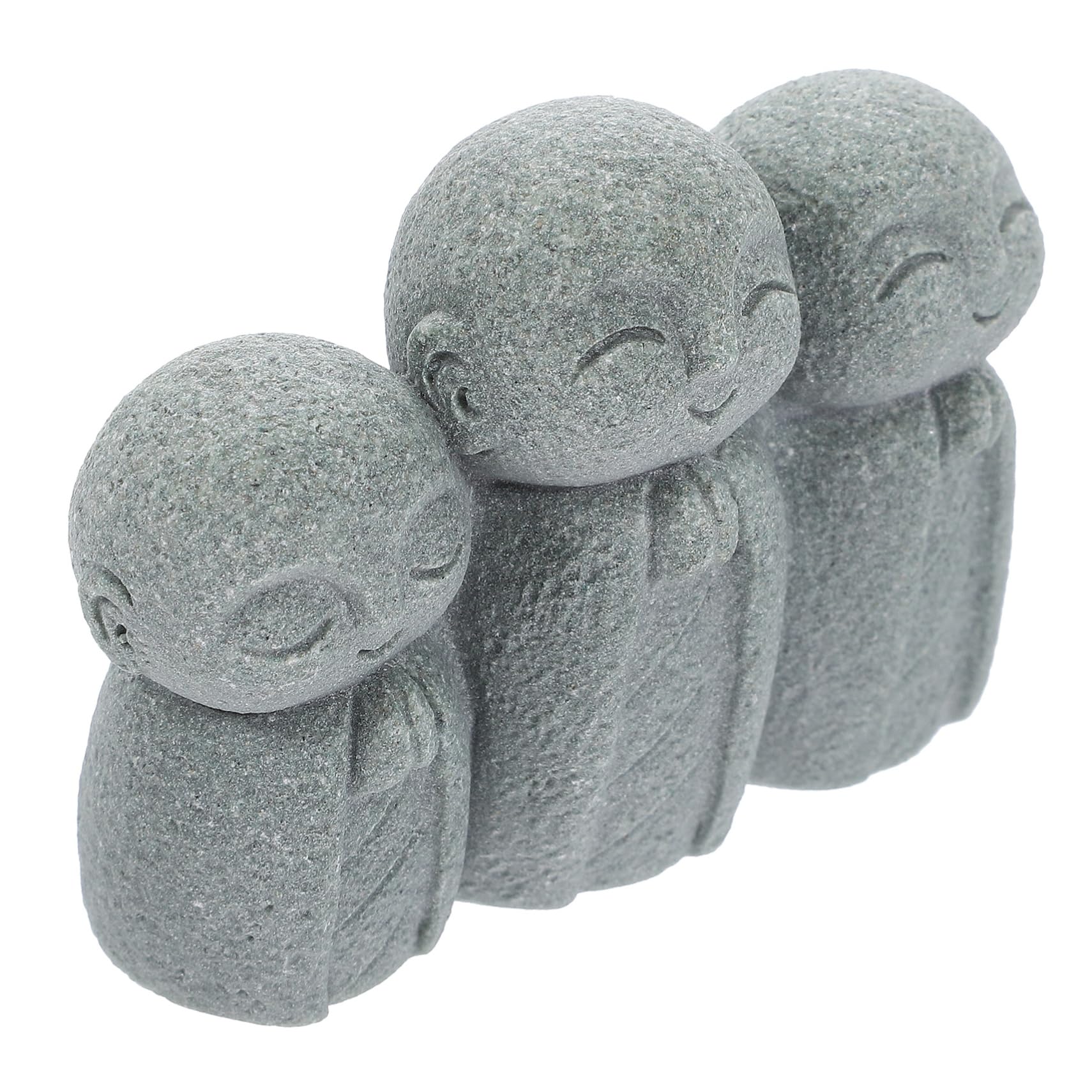 ULTECHNOVO 5 Pièces Mini-Statue de Bouddha décorations d'aquarium décor d'aquarium Faux Statue de Bouddha d' de Bouddha de Bureau résine