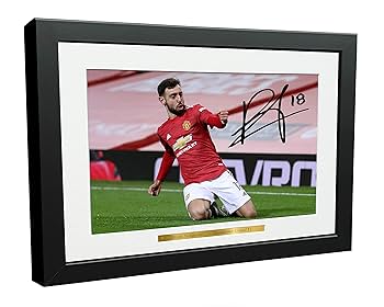 【証明書付】ブルーノ・フェルナンデス直筆サインマンチェスターU 2020/21 Amazon.co.jp: 12x8 A4 サイン入り ブルーノ・フェルナンデス