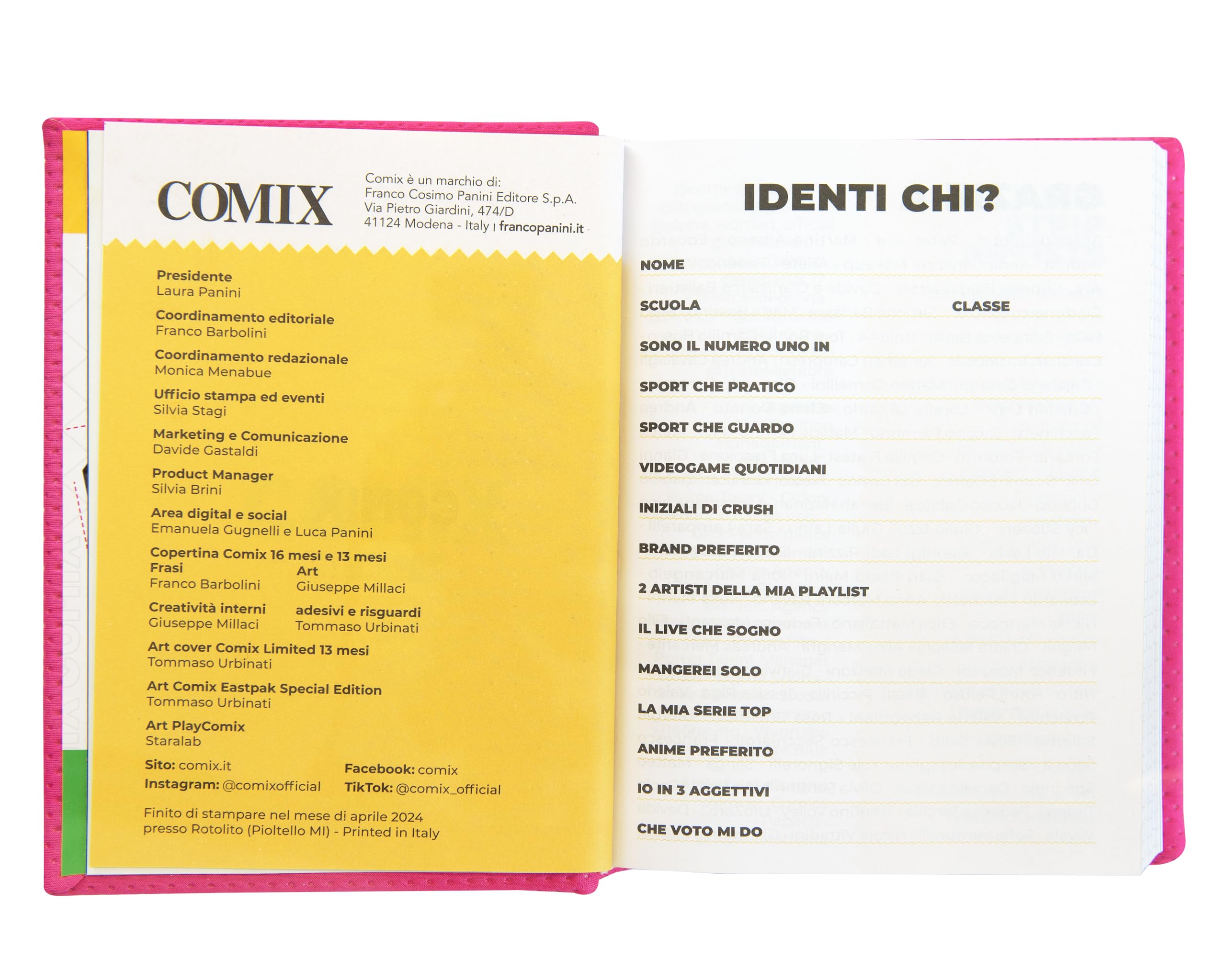 COMIX Special 2024-2025 16-Month Daily Diary for Boys and Girls with Hardcover 576 Coloured Pages and Cute Stickers - Image 4
