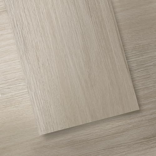 Yipscazo Peel and Stick Flooring 61 Sq.Ft Coverage 36-Pack Cream Oak Ugrade Core Wood Look Vinyl Plank Durable and Easy-to-Clean Vinly Flooring Perfect for DIY Projects
