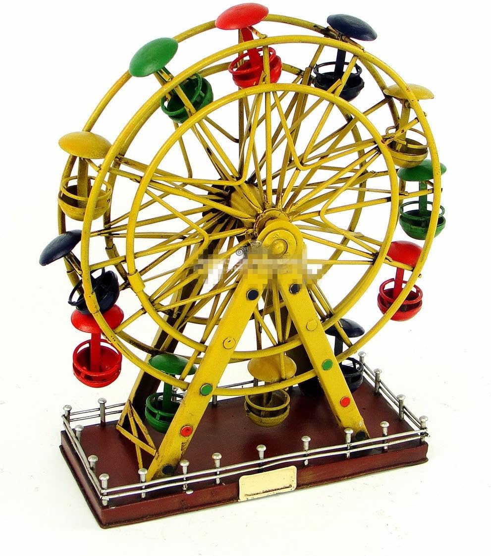 置物 カラフルな観覧車 アンティーク調 ビンテージ風雑貨 回転可能9