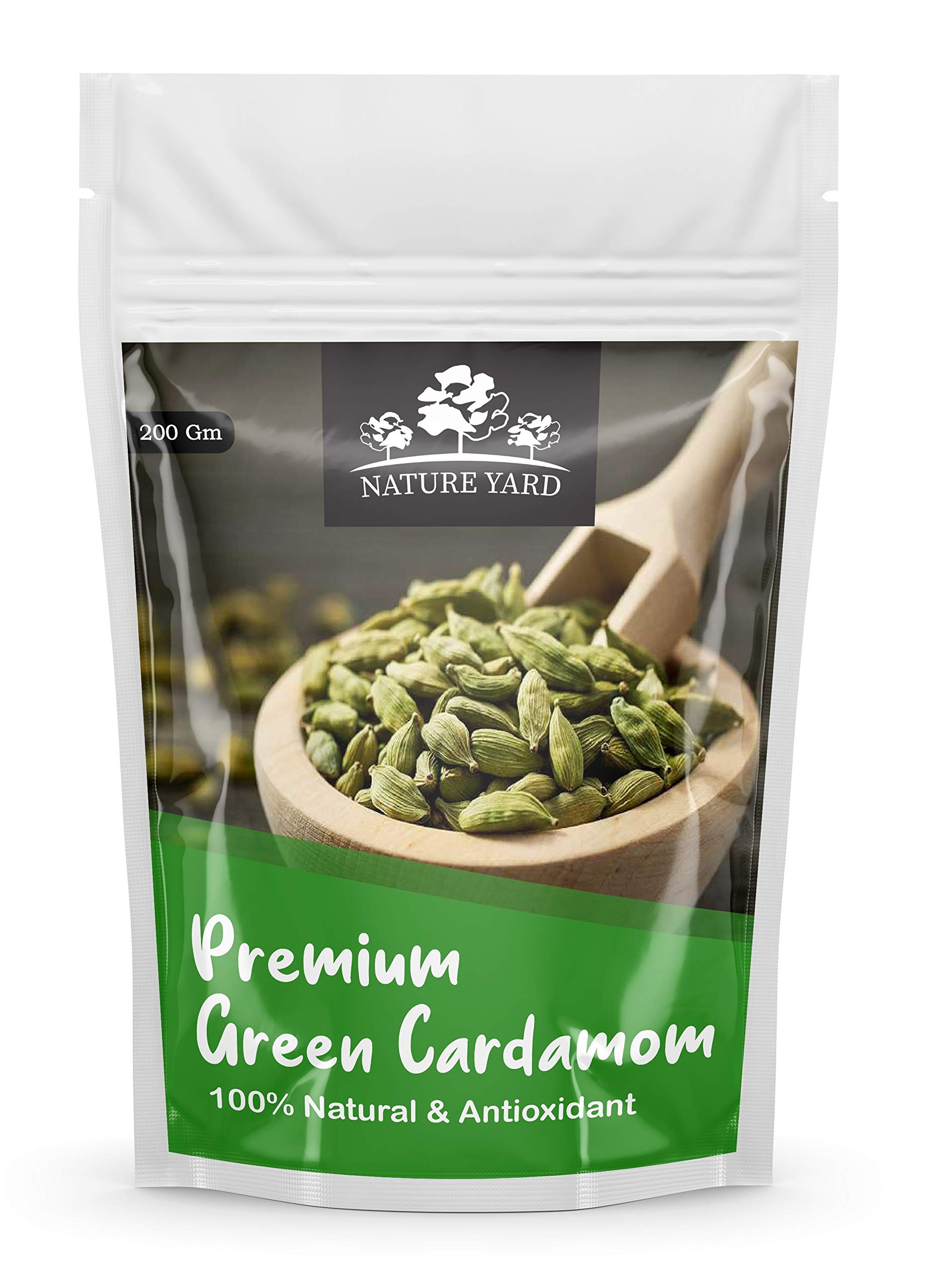 NATURE YARD Premium Green Whole Cardamom Seeds (Choti Elaichi) - Big Size 8mm Bold - 200 gm (B0BWSBQXZJ) Amazon Price History, Amazon Price Tracker