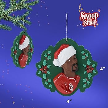スヌープドッグ　オーナメント Amazon.com: Snoop Dogg Funny Christmas Ornaments for Adults