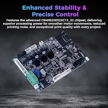 Creality 公式 Ender 5 Max マザーボードキット、CR4NS200323C13_32チップ付きオリジナル32ビットサイレントメインボード、Creality Ender 5 Max 3Dプリンター用交換用コントロールボード