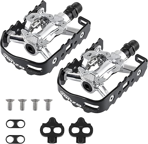 Miniatura 5 de Venzo Womens MTB Bike Bicycle Cycling Shoes with Multi-Function Clip-Less Pedals & Cleats - Compatible with Shimano SPD & Crankbrother System