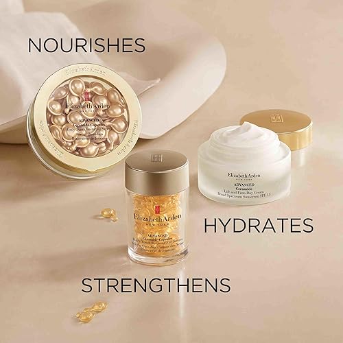Miniatura 15 de Elizabeth Arden Advanced Ceramide Eye Serum Capsules, Youth Restoring Daily Skin Care, 60 unidades