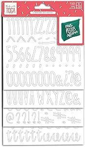 Lettere E Numeri Termoadesivi Rucister - 830 Pezzi, 5 Fogli, Per Magliette E Abbigliamento - Foto 5