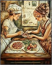 Posterizer 1 pcs - cute couple's cooking class on Valentine's day - Roma...