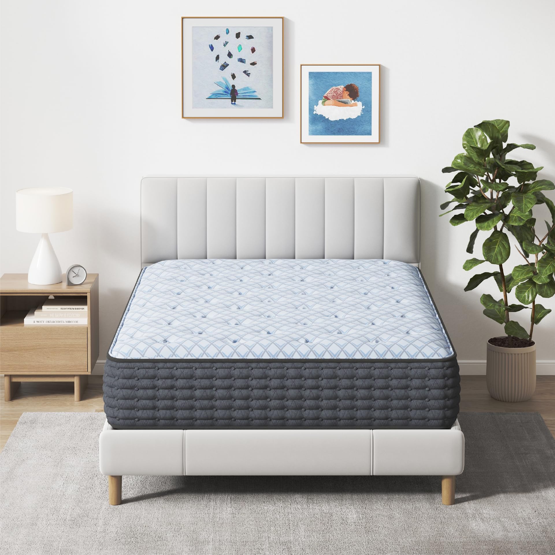 Ashley Destin Cove Plush Hybrid Mattress
